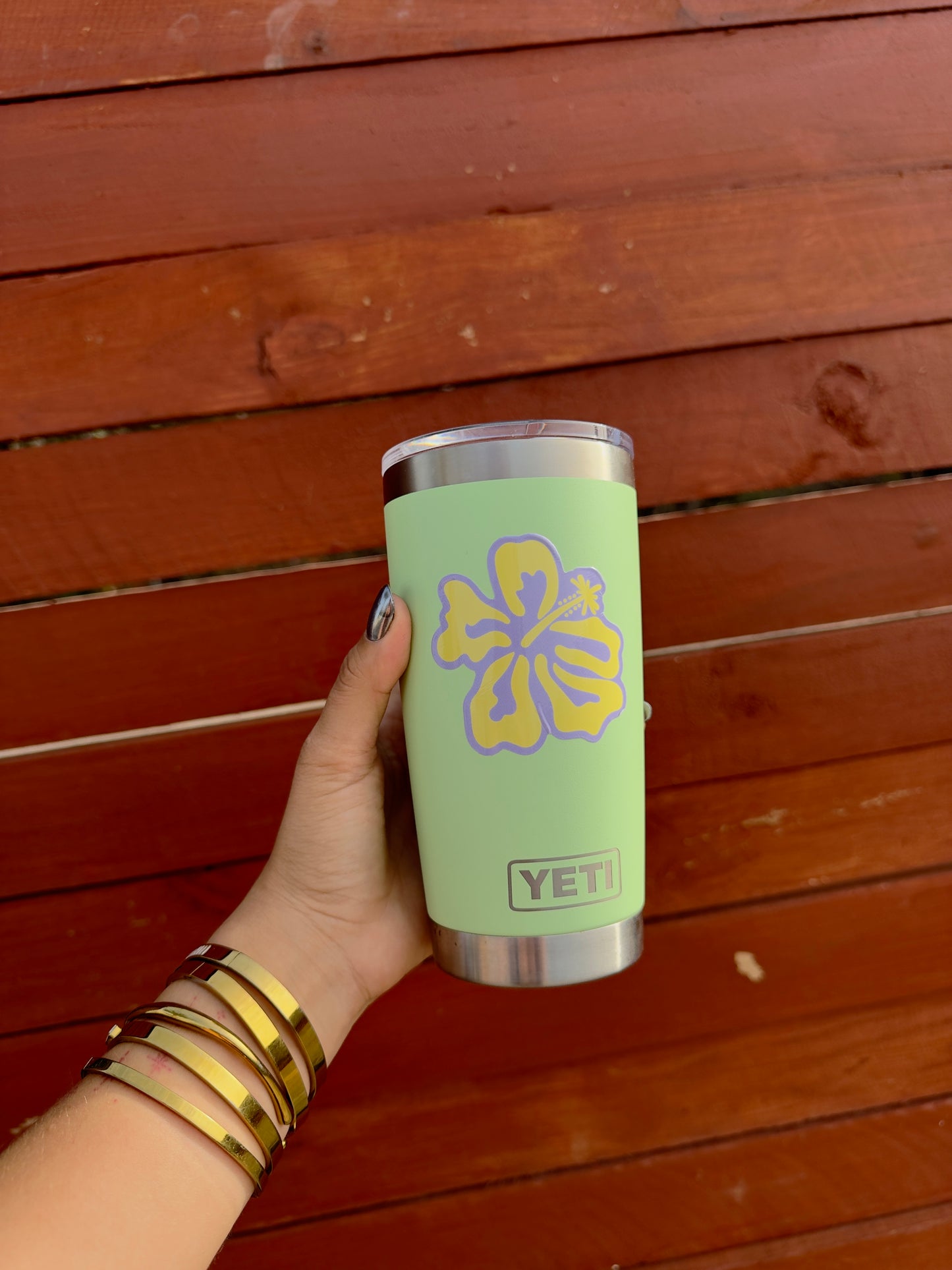 Yellow Amapola Sticker